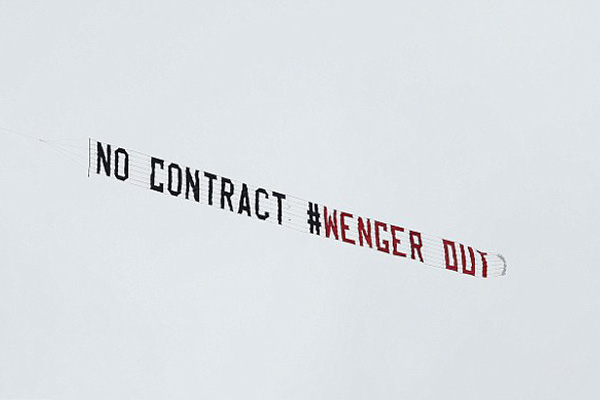 No Contract #Wenger Out